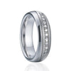 Sterling silver wedding rings