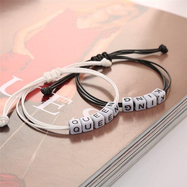 King and Queen Couples Bracelets