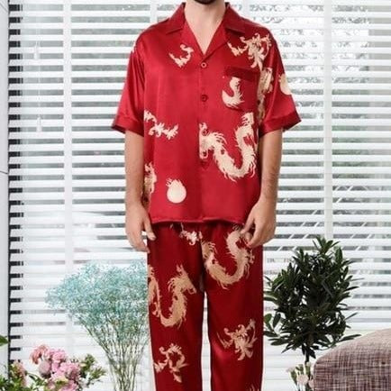 Silk Christmas Pajamas