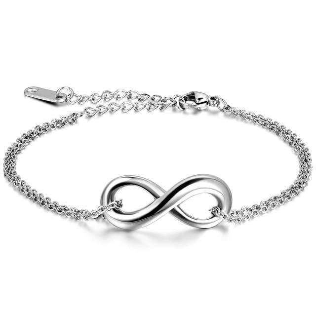 Infinity bracelets for couples