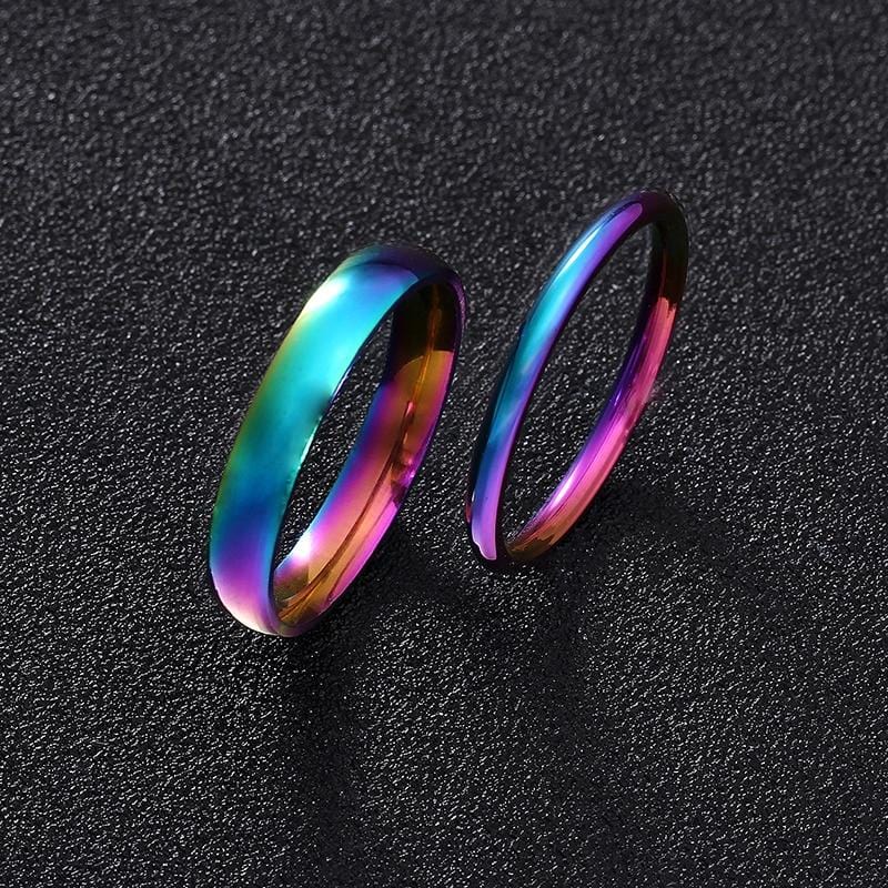 Multicolor rings for couples