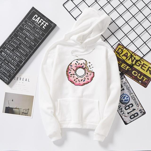 Couple hoodies Cute donuts