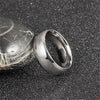 Black and silver promise rings
