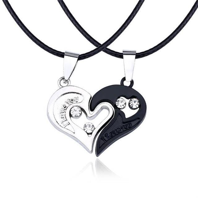 Promise Of Love Couple Matching Necklace [Piyera Silver]