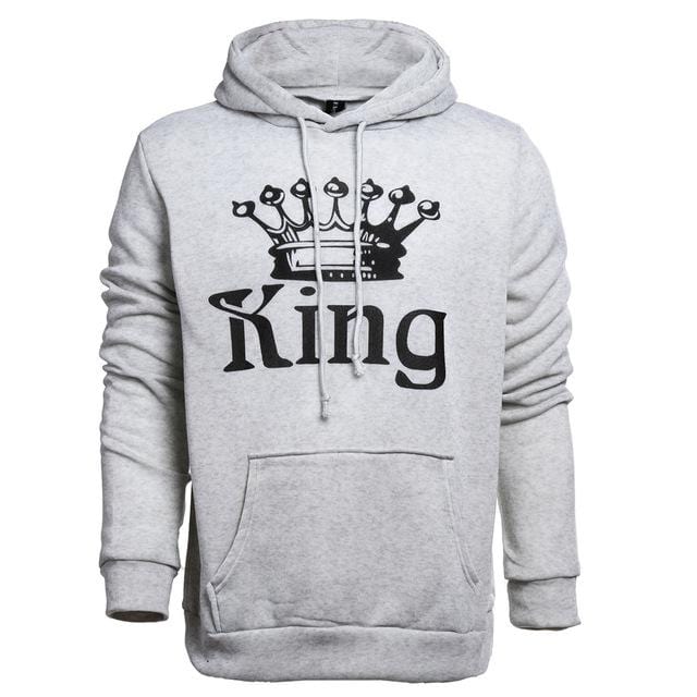 King queen hoodie