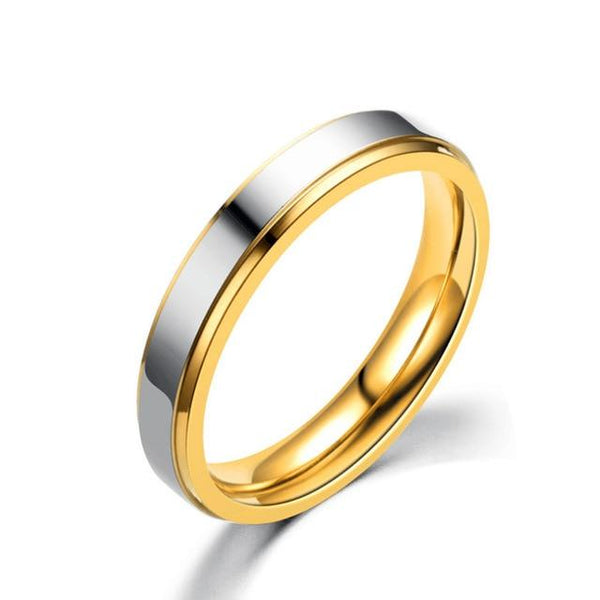 Gold promise rings | My Couple Goal