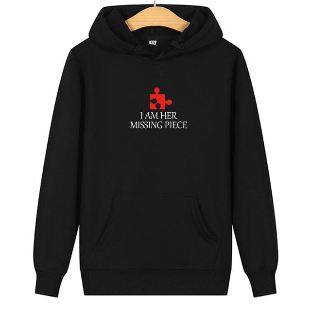 Couple hoodies Missing piece