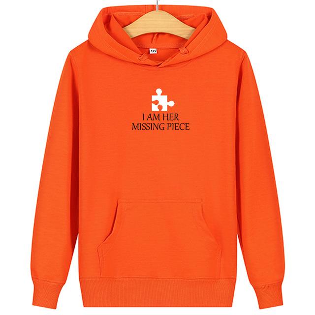 Couple hoodies Missing piece