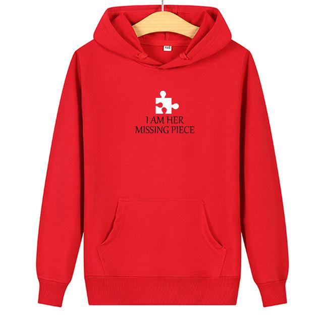 Couple hoodies Missing piece