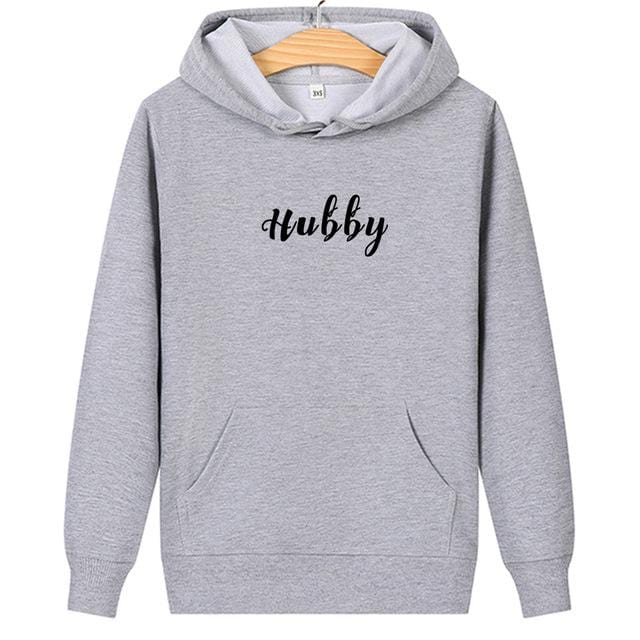 Hubby wifey couple hoodies