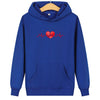 Matching hoodies Graphic hearts