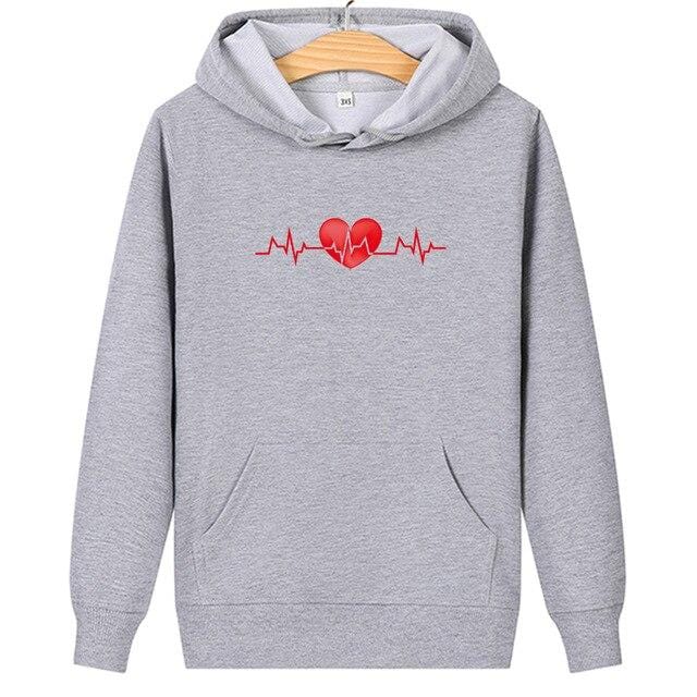 Matching hoodies Graphic hearts