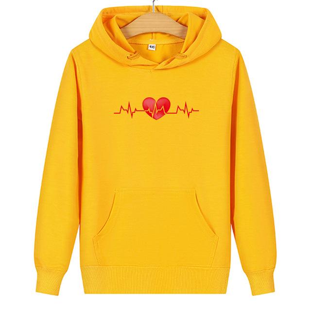 Matching hoodies Graphic hearts