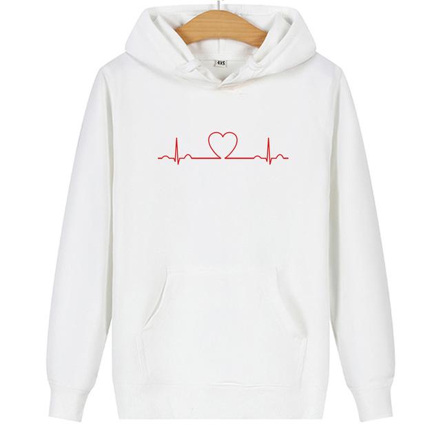 Matching hoodies Graphic hearts