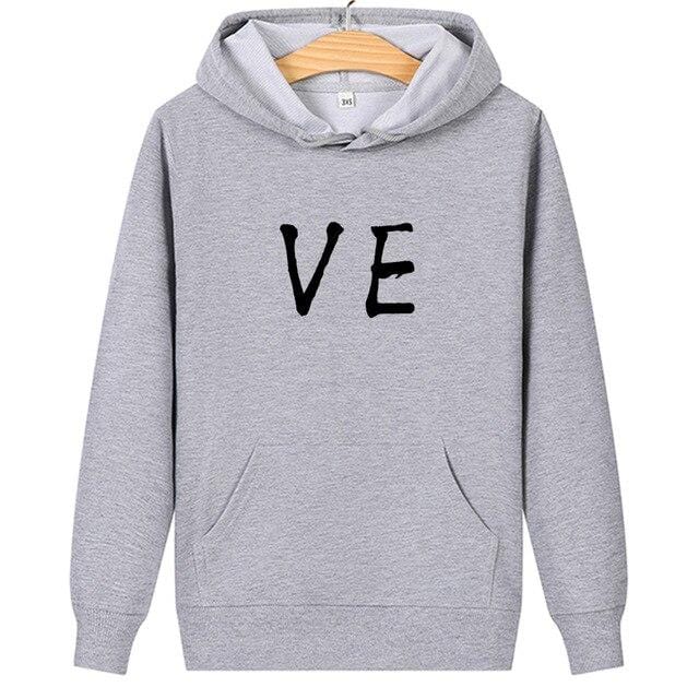 Matching hoodies Love