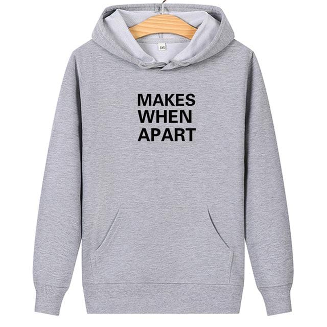 Cute matching hoodies When we&#39;re Apart