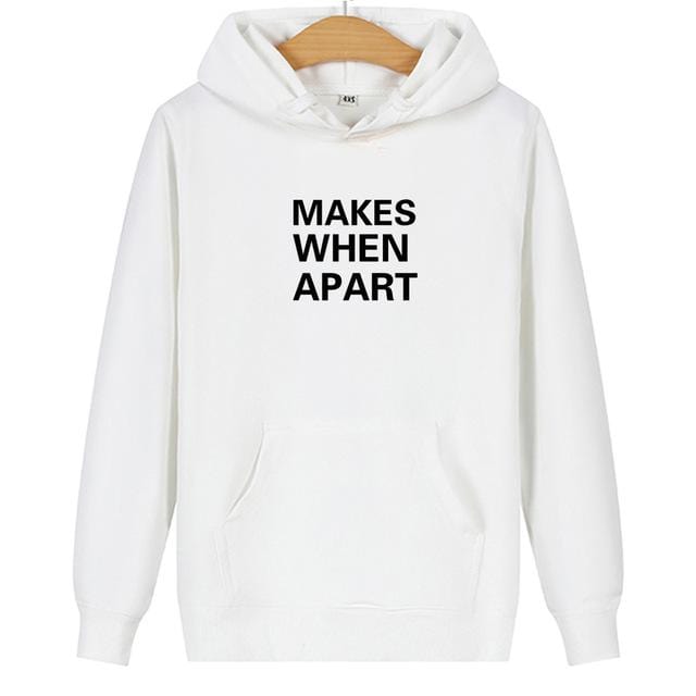 Cute matching hoodies When we&#39;re Apart