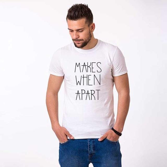 Couple Shirts Makes when appart