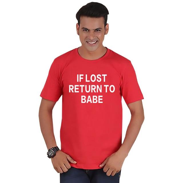 If lost return to babe shirt