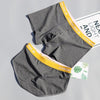 Simple couple underwear grey and yellow