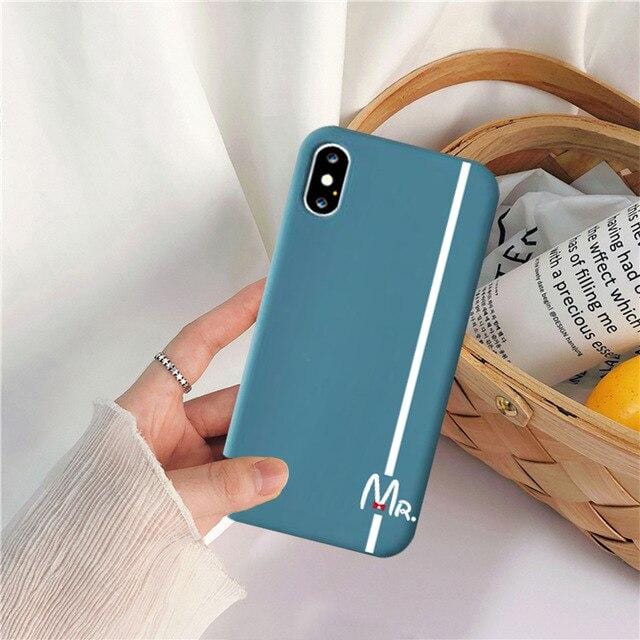 Mr and mrs phone case
