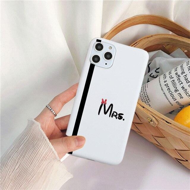 Mr and mrs phone case