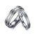 Silver wedding rings