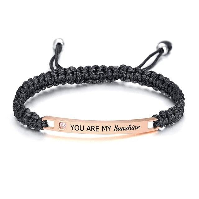 You are my sunshine bracelet