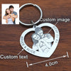 Customized Keychains with Photo Engraved
