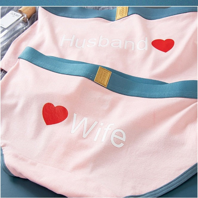 Husband and wife matching underwear