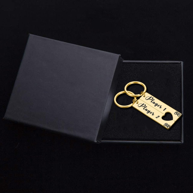 Personalized Keychains for Couples