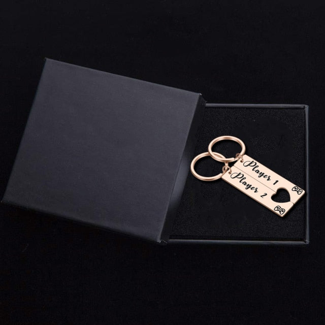 Personalized Keychains for Couples