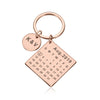 Couple Calendar Keychain