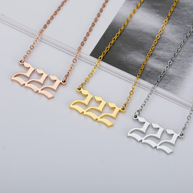 Angel Number Necklaces