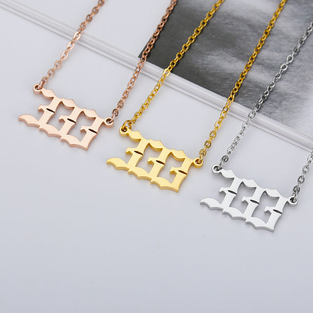 Angel Number Necklaces