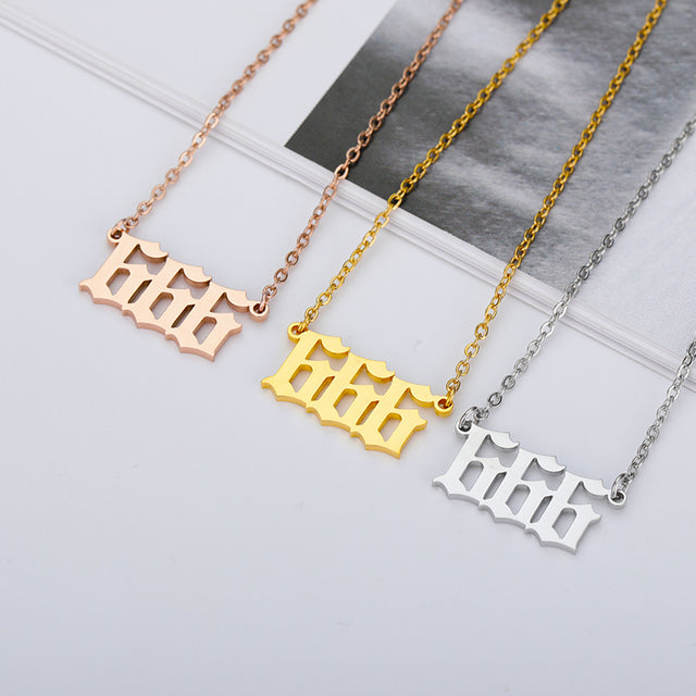 Angel Number Necklaces