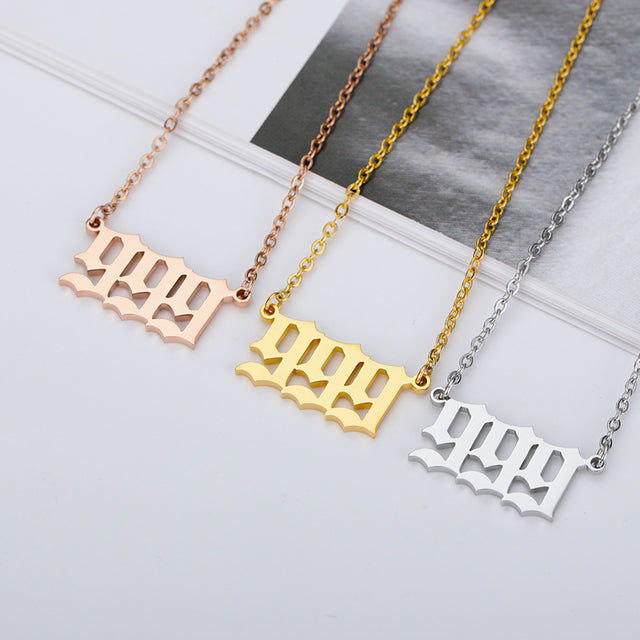 Angel Number Necklaces