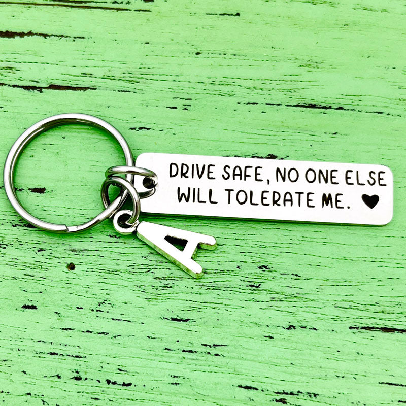 Funny couple keychains