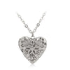 Heart Locket Necklace for Couples