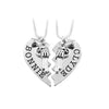 Bonnie and Clyde Couples Necklace