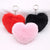 Heart Pom Pom Keychain