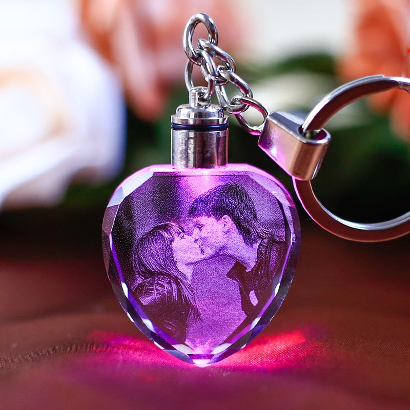 Led Keychain with Photo