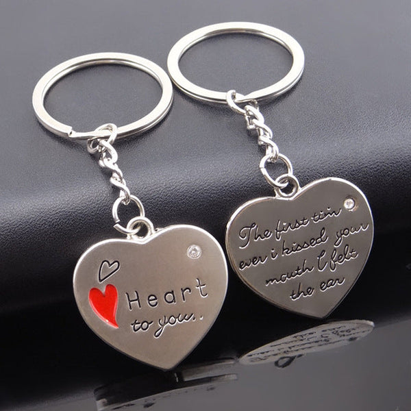 Heart to You Couple Keychain | My Couple Goal