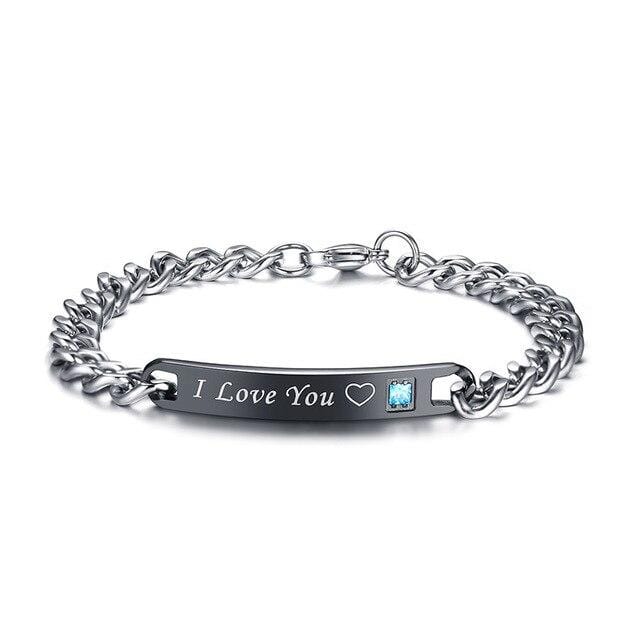 Matching love bracelets