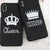 King and queen couple phone cases