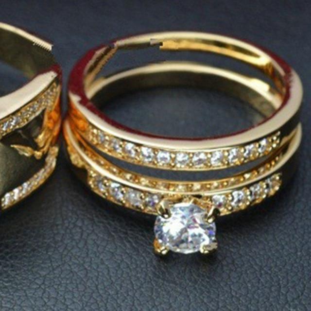 Couples engagement rings