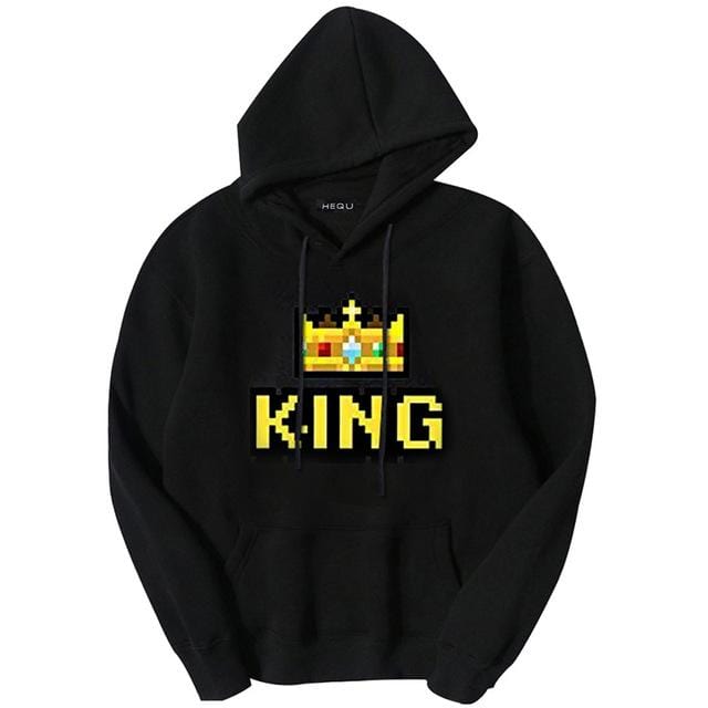Couple hoodies Pixel crown