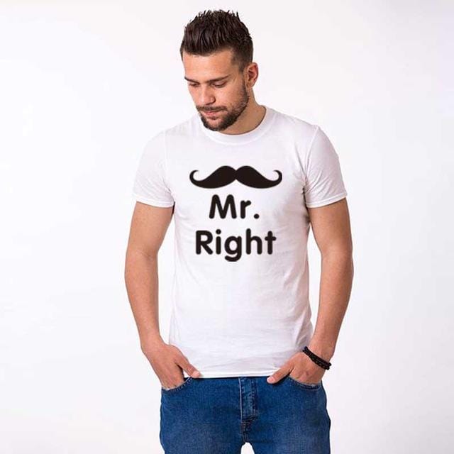 Mr and mrs couple shirts