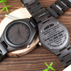 Personalized Wooden Watch