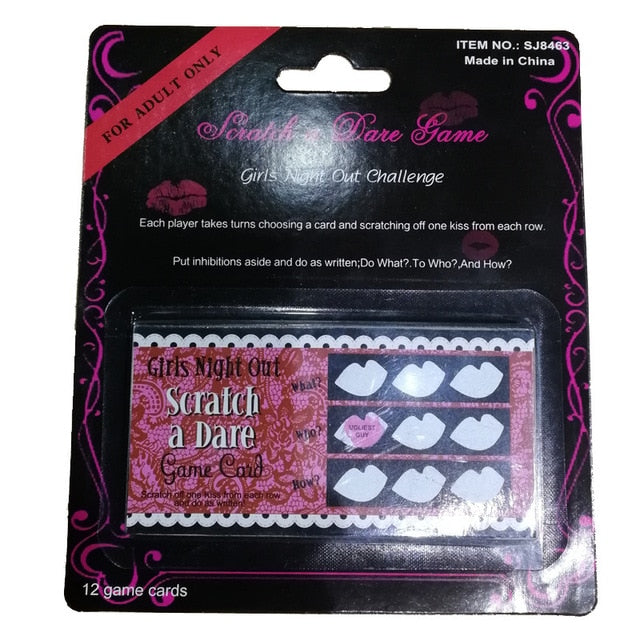 Bachelorette Party Dare to do it Activity Cards